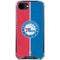 NBA Philadelphia 76ers Canvas Split iPhone 16e Clear Case