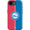 NBA Philadelphia 76ers Canvas Split iPhone 16e Impact Case