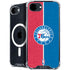 NBA Philadelphia 76ers Canvas Split iPhone 16e MagSafe Case