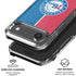 NBA Philadelphia 76ers Canvas Split iPhone 17 Air Clear Case