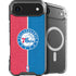 NBA Philadelphia 76ers Canvas Split iPhone 17 Air MagSafe Case