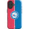 NBA Philadelphia 76ers Canvas Split iPhone 17 Impact Case