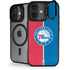 NBA Philadelphia 76ers Canvas Split iPhone 17 Kickstand Case