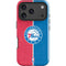 NBA Philadelphia 76ers Canvas Split iPhone 17 Pro Impact Case
