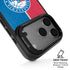 NBA Philadelphia 76ers Canvas Split iPhone 17 Pro Kickstand Case