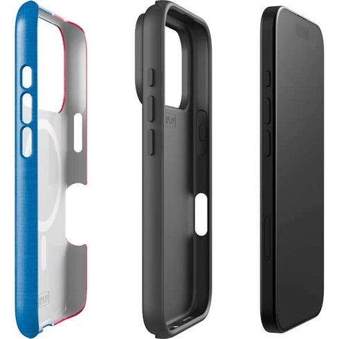 NBA Philadelphia 76ers Canvas Split iPhone 17 Pro Magsafe Impact Case