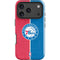 NBA Philadelphia 76ers Canvas Split iPhone 18 Pro Impact Case