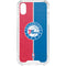 NBA Philadelphia 76ers Canvas Split iPhone XS Clear Case