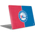 NBA Philadelphia 76ers Canvas Split Apple MacBook Air Skin