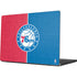 NBA Philadelphia 76ers Canvas Split Apple MacBook Pro 14-inch Skin