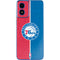 NBA Philadelphia 76ers Canvas Split Moto G Play 4G (2024) Skin