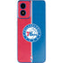 NBA Philadelphia 76ers Canvas Split Moto G Play 4G (2024) Skin