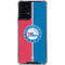 NBA Philadelphia 76ers Canvas Split Moto G Power 5G (2024) Clear Case