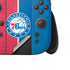NBA Philadelphia 76ers Canvas Split Nintendo Switch 2 (2025) Joy-Con Controller Skin