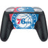 NBA Philadelphia 76ers Canvas Split Nintendo Switch 2 (2025) Pro Controller Skin