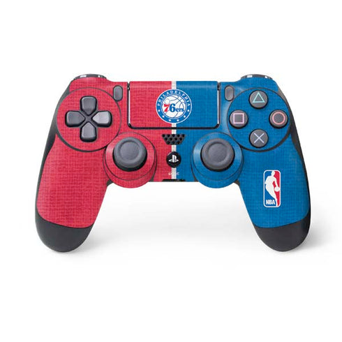NBA Philadelphia 76ers Canvas Split PlayStation PS4 Skins