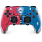NBA Philadelphia 76ers Canvas Split PS5 DualSense Edge Pro Controller Skin