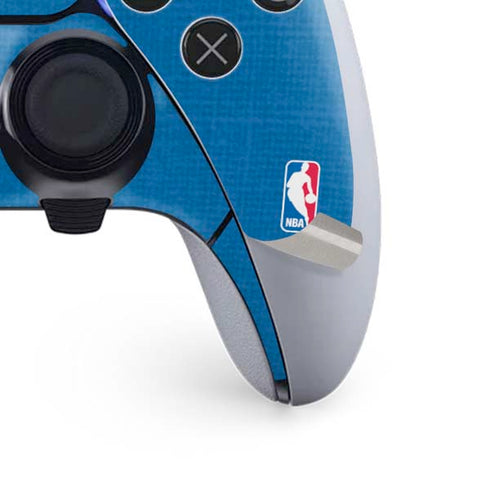NBA Philadelphia 76ers Canvas Split PS5 DualSense Edge Pro Controller Skin