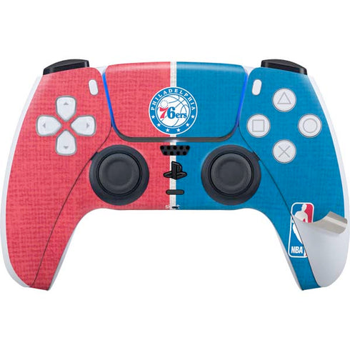NBA Philadelphia 76ers Canvas Split PS5 Pro Bundle Skin