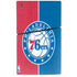 NBA Philadelphia 76ers Canvas Split PS5 Slim Digital Edition Console Skin