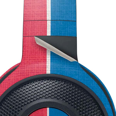 NBA Philadelphia 76ers Canvas Split Razer Kraken X Skin