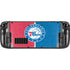 NBA Philadelphia 76ers Canvas Split Steam Deck Handheld Gaming Computer Skin