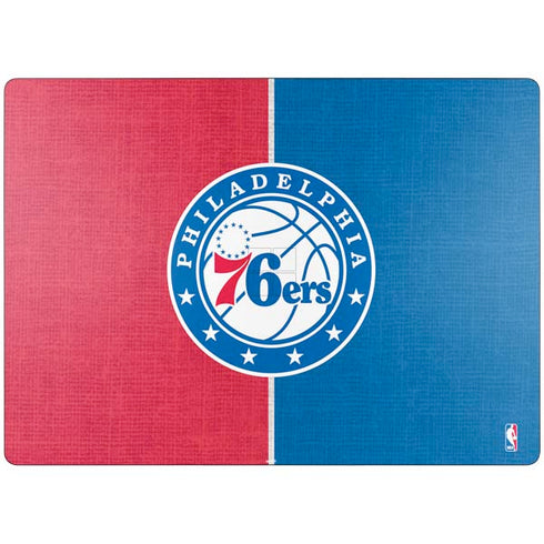 NBA Philadelphia 76ers Canvas Split Surface Laptop 7 15in Skin