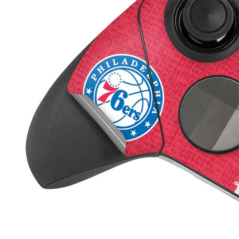 NBA Philadelphia 76ers Canvas Split Xbox Elite Wireless Controller Series 2 Skin