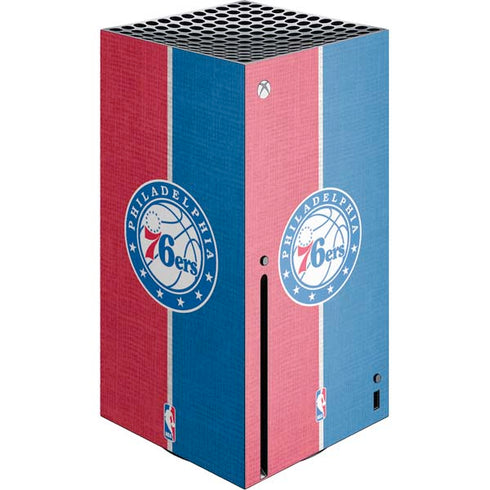 NBA Philadelphia 76ers Canvas Split Xbox Series X Skins