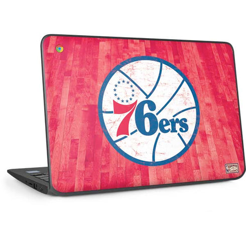 NBA Philadelphia 76ers Hardwood Classics HP Chromebook Skin
