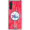 NBA Philadelphia 76ers Hardwood Classics Galaxy A17 Clear Case