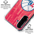 NBA Philadelphia 76ers Hardwood Classics Galaxy A36 5G Clear Case