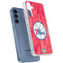 NBA Philadelphia 76ers Hardwood Classics Galaxy A55 5G Clear Case