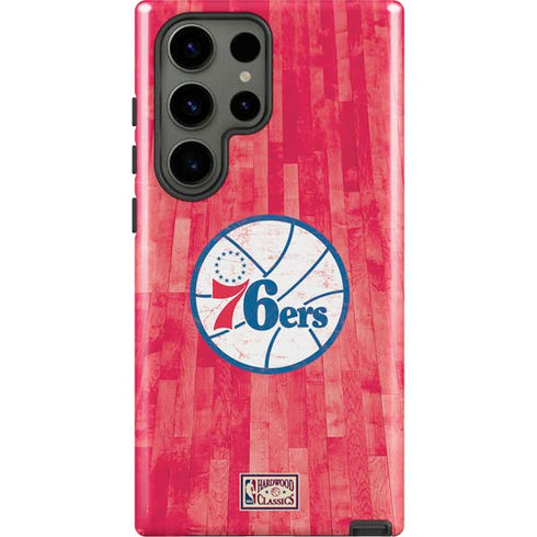NBA Philadelphia 76ers Hardwood Classics Galaxy S23 Ultra Pro Case
