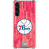NBA Philadelphia 76ers Hardwood Classics Galaxy S24 FE Clear Case