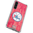 NBA Philadelphia 76ers Hardwood Classics Galaxy S24 FE Clear Case