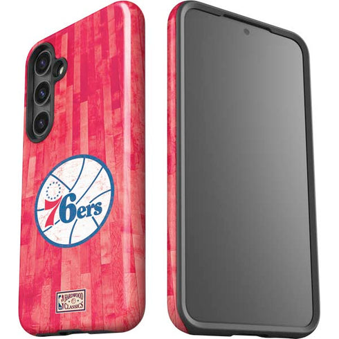 NBA Philadelphia 76ers Hardwood Classics Galaxy S25 Impact Case