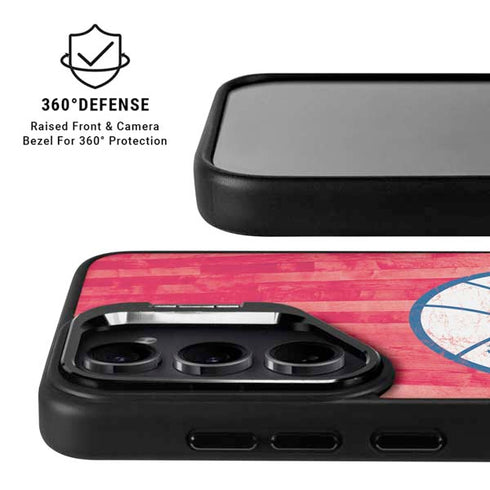 NBA Philadelphia 76ers Hardwood Classics Galaxy S25 Kickstand Case