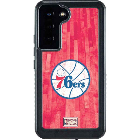 NBA Philadelphia 76ers Hardwood Classics Galaxy S24 Plus Waterproof Case
