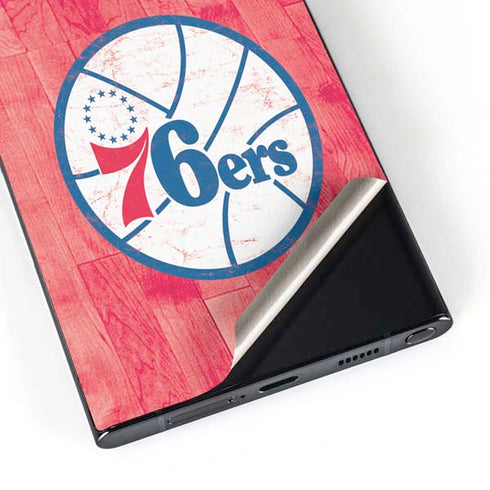 NBA Philadelphia 76ers Hardwood Classics Galaxy S25 Ultra Skin