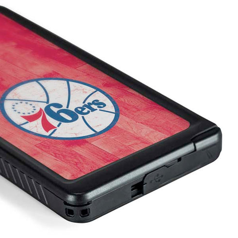 NBA Philadelphia 76ers Hardwood Classics Galaxy S24 Ultra Waterproof Case