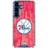 NBA Philadelphia 76ers Hardwood Classics Galaxy S25 Plus Clear Case