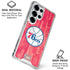NBA Philadelphia 76ers Hardwood Classics Galaxy S25 Ultra Clear Case