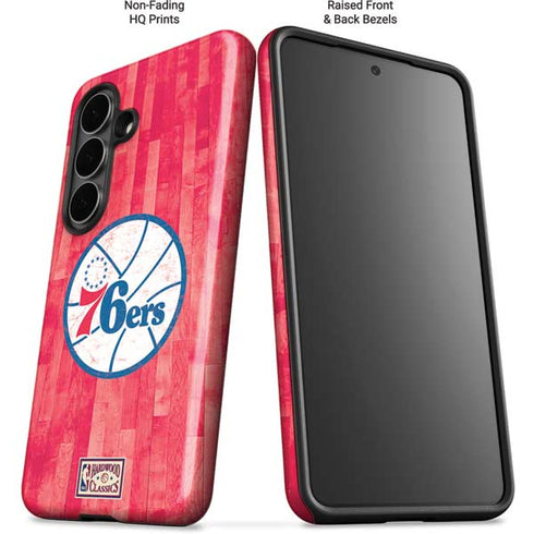 NBA Philadelphia 76ers Hardwood Classics Galaxy S26 Impact Case