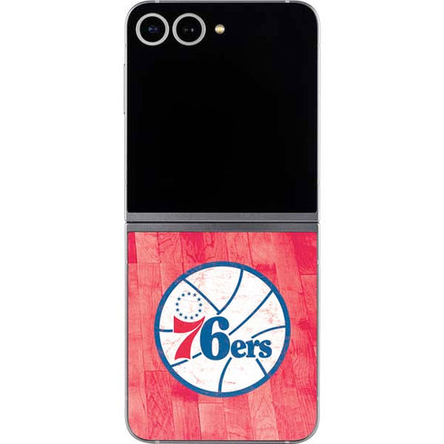 NBA Philadelphia 76ers Hardwood Classics Galaxy Z Flip6 Skin