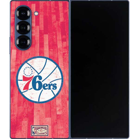 NBA Philadelphia 76ers Hardwood Classics Galaxy Z Fold6 Skin