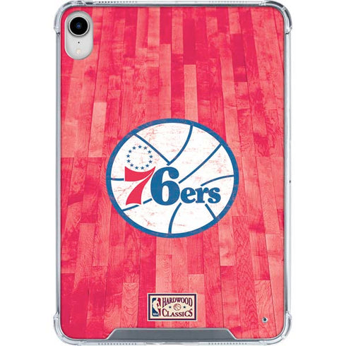 NBA Philadelphia 76ers Hardwood Classics iPad 11th Gen (2025) Clear Case