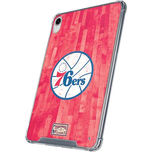 NBA Philadelphia 76ers Hardwood Classics iPad 11th Gen (2025) Clear Case