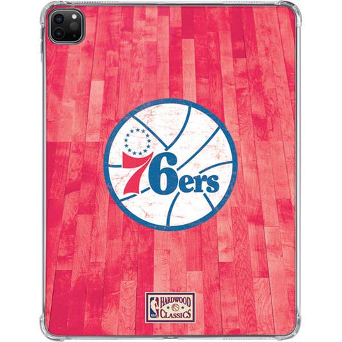 NBA Philadelphia 76ers Hardwood Classics iPad Pro 11in (2024) Clear Case