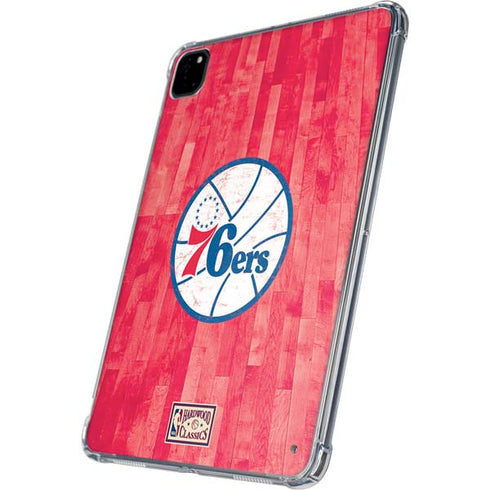 NBA Philadelphia 76ers Hardwood Classics iPad Pro 11in (2024) Clear Case
